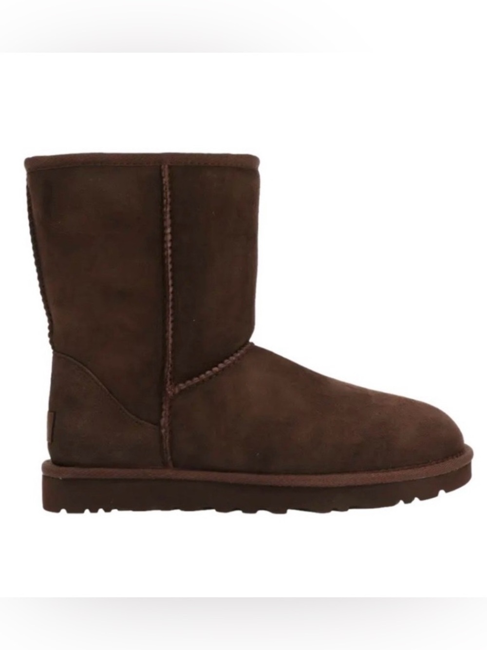 UGG Classic Short Sheepskin Boots in Burnt Cedar